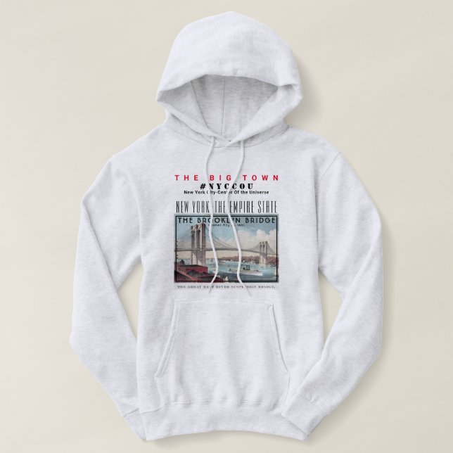 PULL À CAPUCHE NYCCOU LA GRANDE VILLE BB (Design devant)