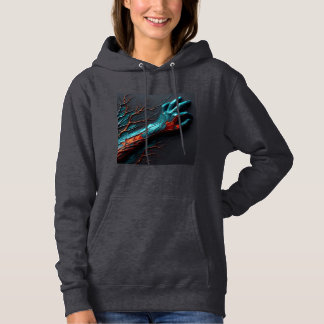 Pull À Capuche Oeuvre Sweatshirt à capuchon pour femmes 19