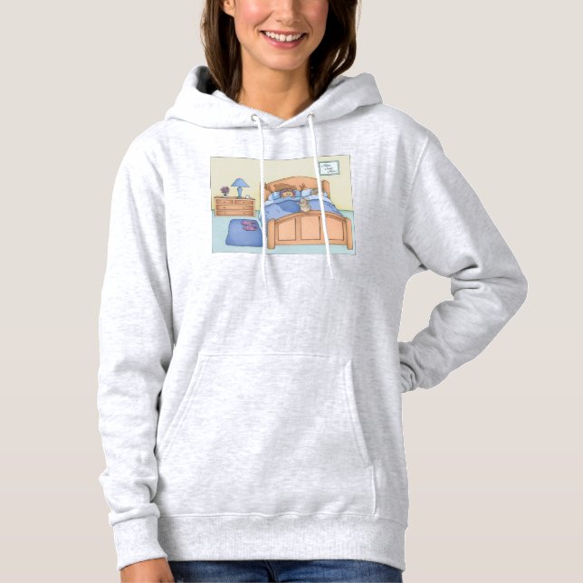 Pull À Capuche Ombre du hamster (Devant)
