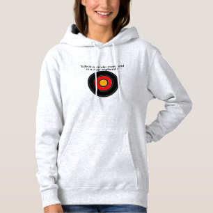 Pull À Capuche Orange Zenith Art