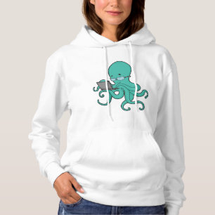 Pull À Capuche Ordinateur portable Octopus
