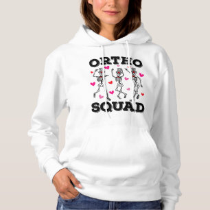 Pull À Capuche Ortho Squad Danser Squelette Valentine Femmes