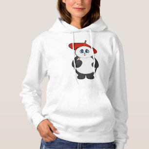 Pull À Capuche Panda avec parapluie