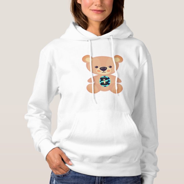 Pull À Capuche Panda Forest Tee pacifique (Devant)
