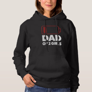Pull À Capuche Papa De 2 Filles Père