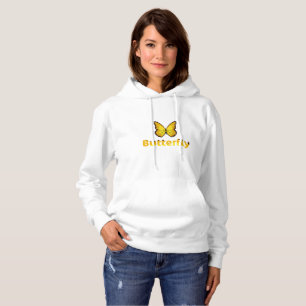 Pull À Capuche Papillon