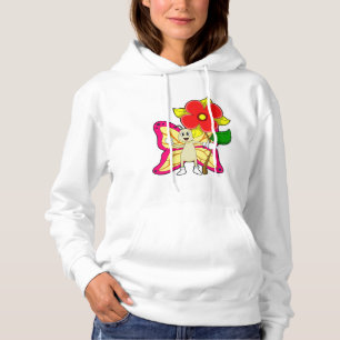Pull À Capuche Papillon à fleurs