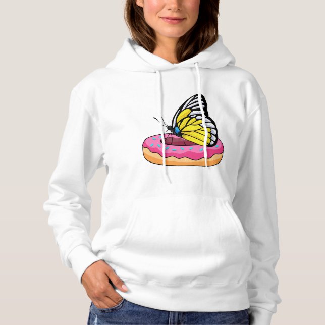 Pull À Capuche Papillon avec Donut (Devant)
