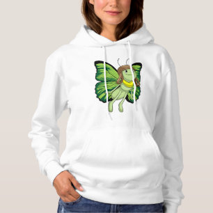 Pull À Capuche Papillon comme pilote avec casquette pilote