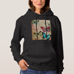 Pull À Capuche Papillon Crâne Steampunk – Luxueux Street Abstrait