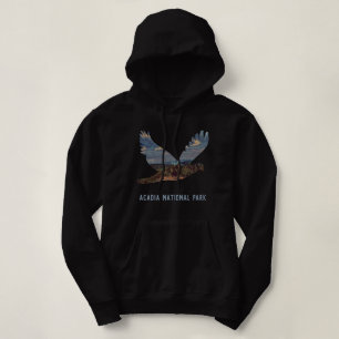 Pull À Capuche Parc national Acadia Sky Personnalisable Dark