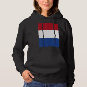 Pull À Capuche Pavillon national Vintage néerlandais Retro Pays-B