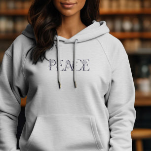 Pull À Capuche Peace Botanical Hydrangea