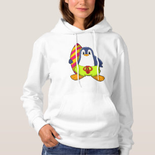 Pull À Capuche Penguin comme surfer avec Surfer