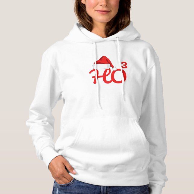 Pull À Capuche Père Noël Ho Christmas (Devant)