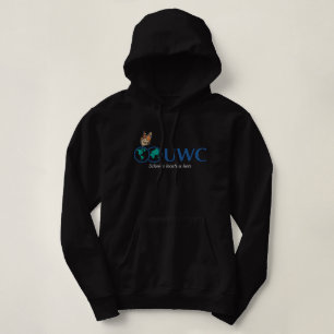Pull À Capuche Personnaliser le papillon UWC avant et arrière