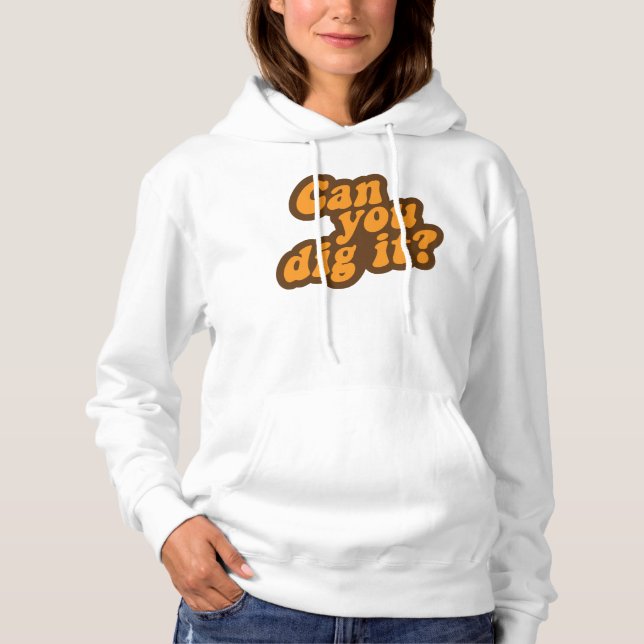 Pull À Capuche Peux-Tu Le Creuser ? (Devant)