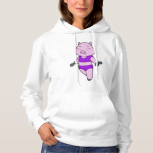 Pull À Capuche Pig Fitness Dumbbell