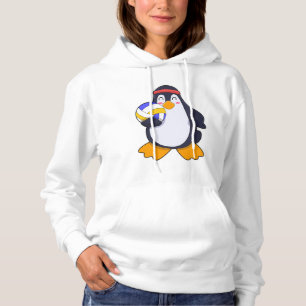 Pull À Capuche Pingouin dans les sports de volleyball