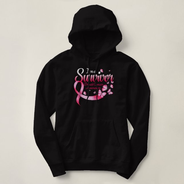 Pull À Capuche Pink Butterfly I'm A (Design devant)