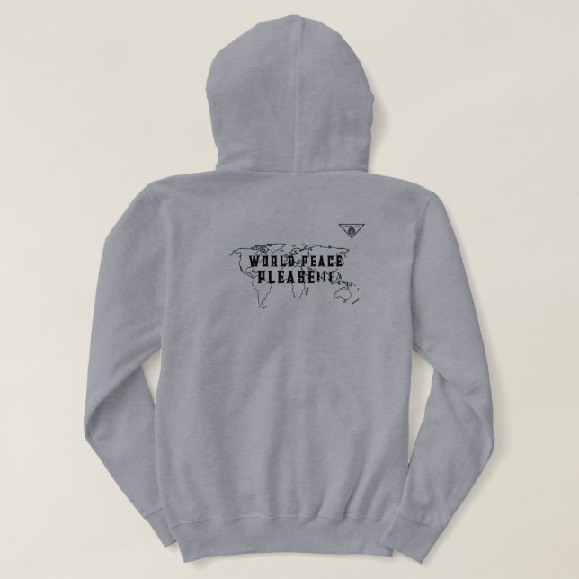 Pull À Capuche PIWWNEED PEACE (IWWN) lc (Design dos)