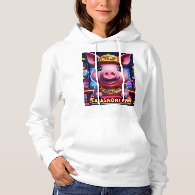 Pull À Capuche "Point de frai : Génie Créatif" (Devant)