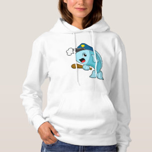 Pull À Capuche Police des poissons casquette de police