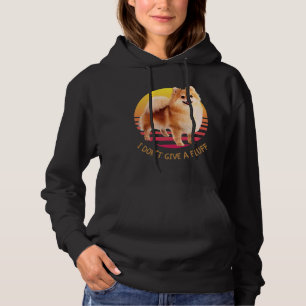 Pull À Capuche Pom Poméranien Je Ne Donne Pas Un Flux 19