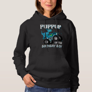 Pull À Capuche Poppop De L'Anniversaire Boy Trex Dinosaur Monster