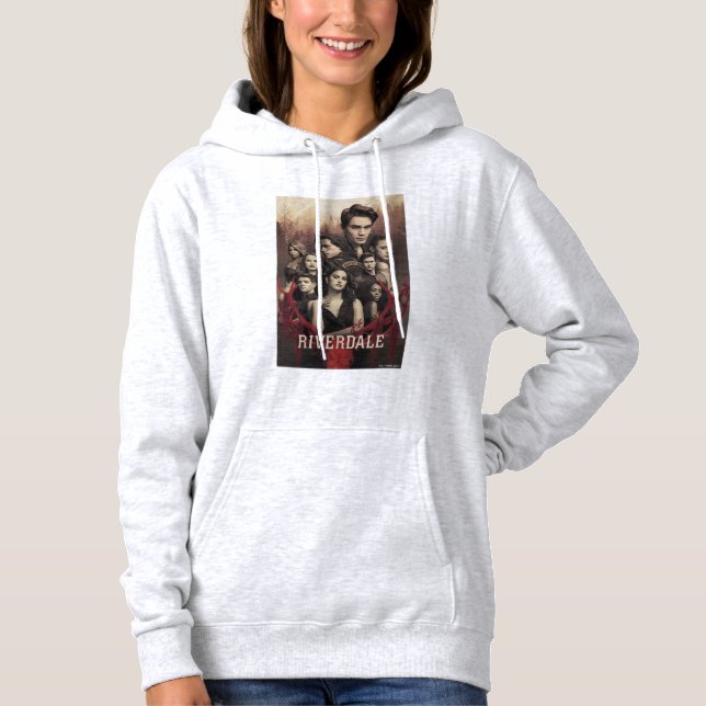 Pull À Capuche Poster du crâne de cerfs de Riverdale (Devant)