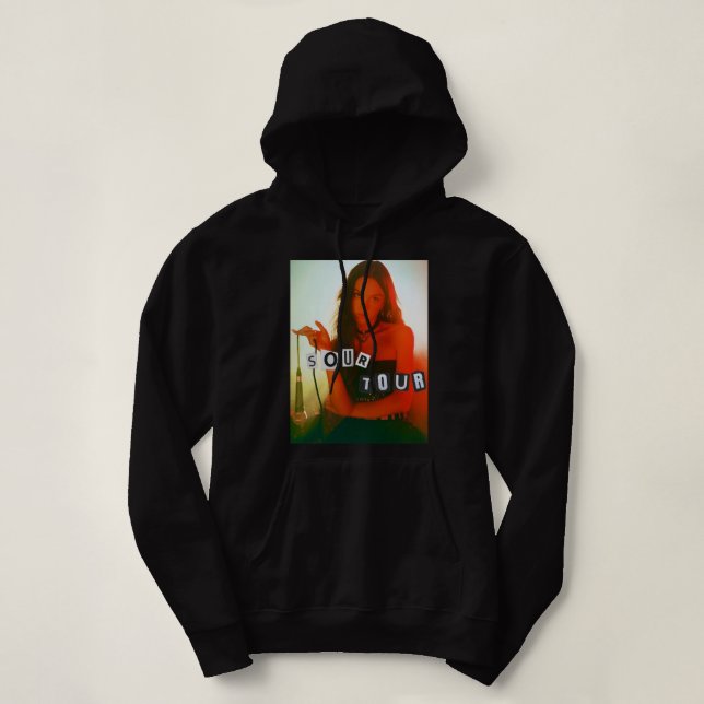 Pull À Capuche Pour Hommes Femmes Sour Tour Olivia Rodrigo M'A In (Design devant)