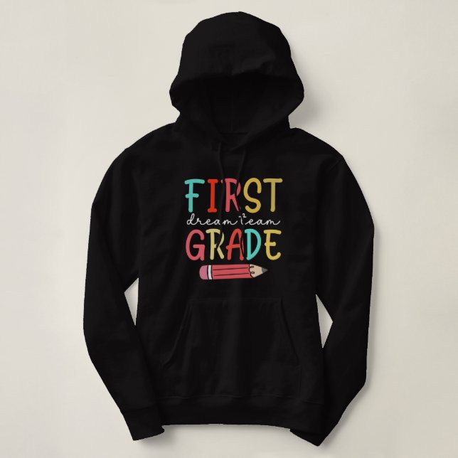Pull À Capuche première qualité de dreamteam (Design devant)