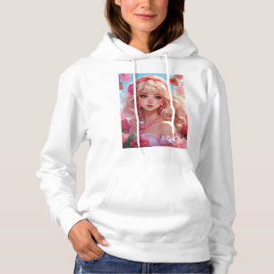 Pull À Capuche princesse des fleurs