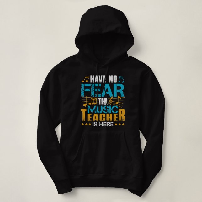 Pull À Capuche Professeur de musique (Design devant)