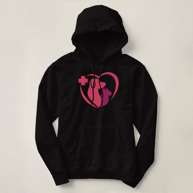 Pull À Capuche Protection des animaux (Design devant)