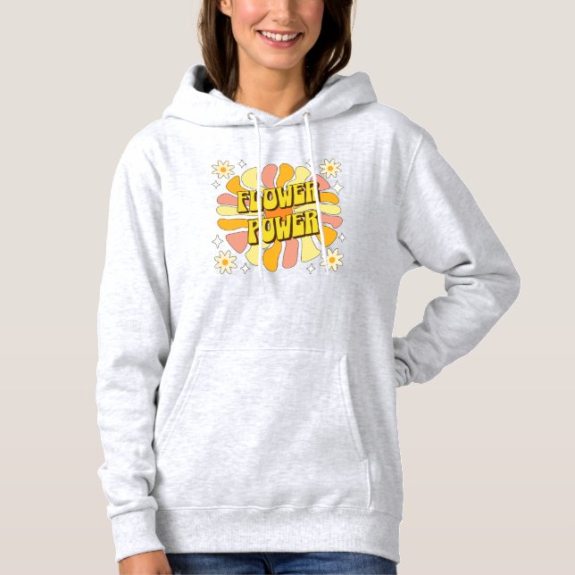 Pull À Capuche Puissance de flux (Devant)