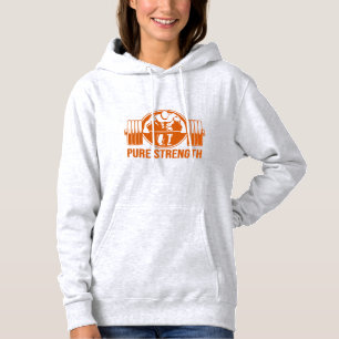 Pull À Capuche Pure Strength Logo Powerlifting - Édition Dorée Vê