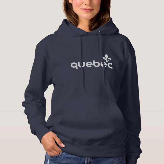 Pull À Capuche Québec (Devant)