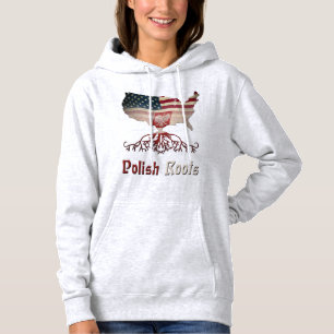 Pull À Capuche Racines américaines polonaises