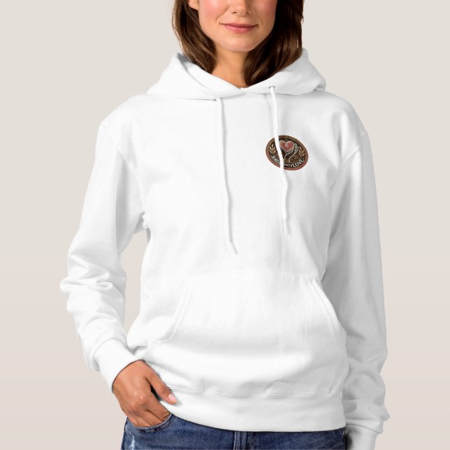 Pull À Capuche Raised with Love Sweatshirt (Devant)