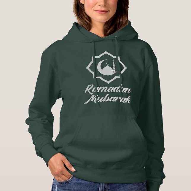 Pull À Capuche Ramadan Moubarak (Devant)