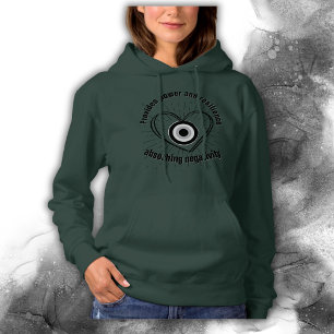 Pull À Capuche Rayons, Coeur, Monographie de protection des yeux