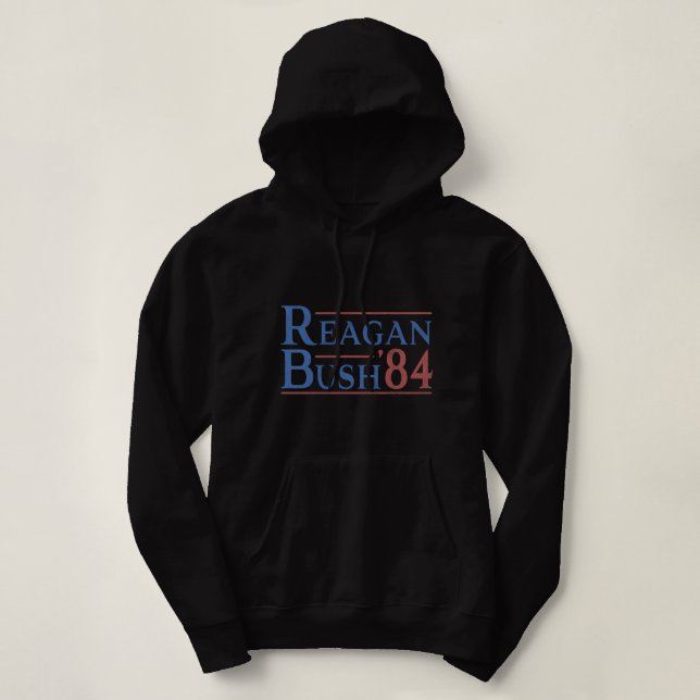 Pull À Capuche Reagan Bush  (Design devant)