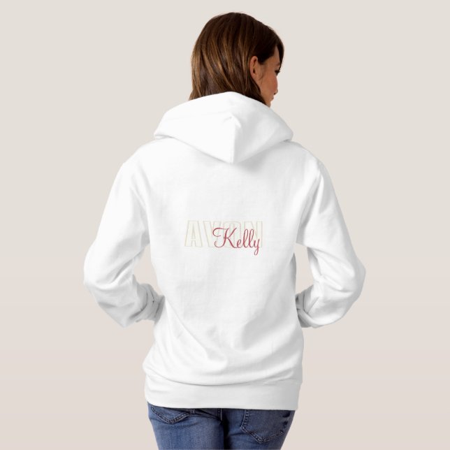 Pull À Capuche Représentant d'Avon (Dos entier)