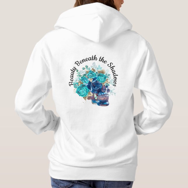 Pull À Capuche Requiem pour la fleur bleue (Dos)