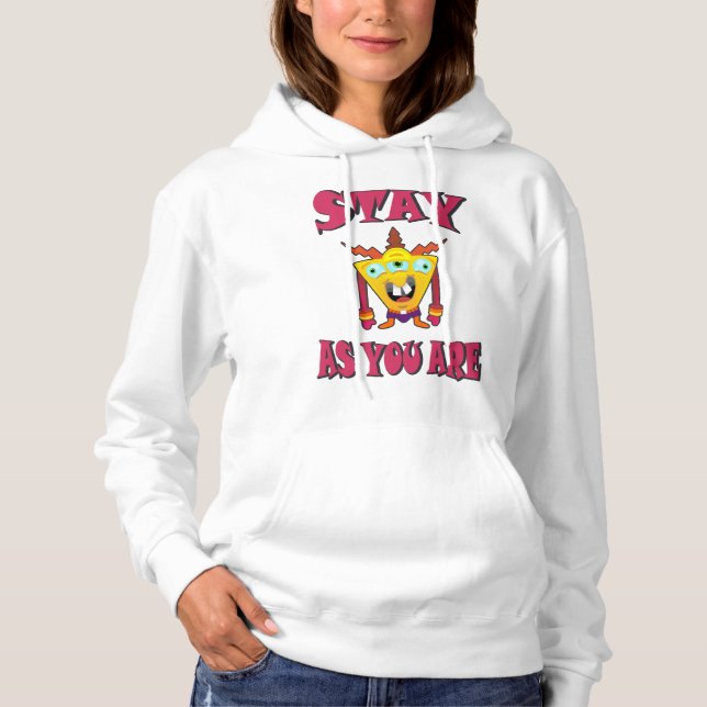 Pull À Capuche Restez comme vous êtes (Devant)