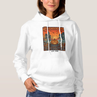Pull À Capuche Retro Halloweentown Pumpkin T-Shirt | 1998 Classic