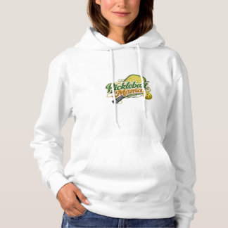 Pull À Capuche Retro Pickleball Maman Personnalisé Fête des Mères