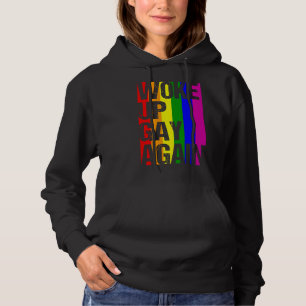 Pull À Capuche RÉVEILLEZ LE GAY À NOUVEAU MOIS LGBT Pride LGBTQ