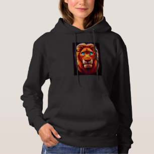 Pull À Capuche Roi De La Jungle Sauvage En Afrique Regal Lion